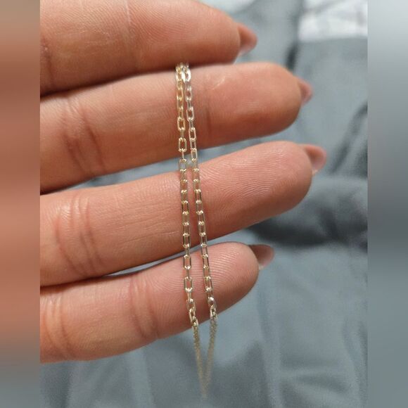 925 Sterling Silver Necklace Chain - Picture 2 of 4
